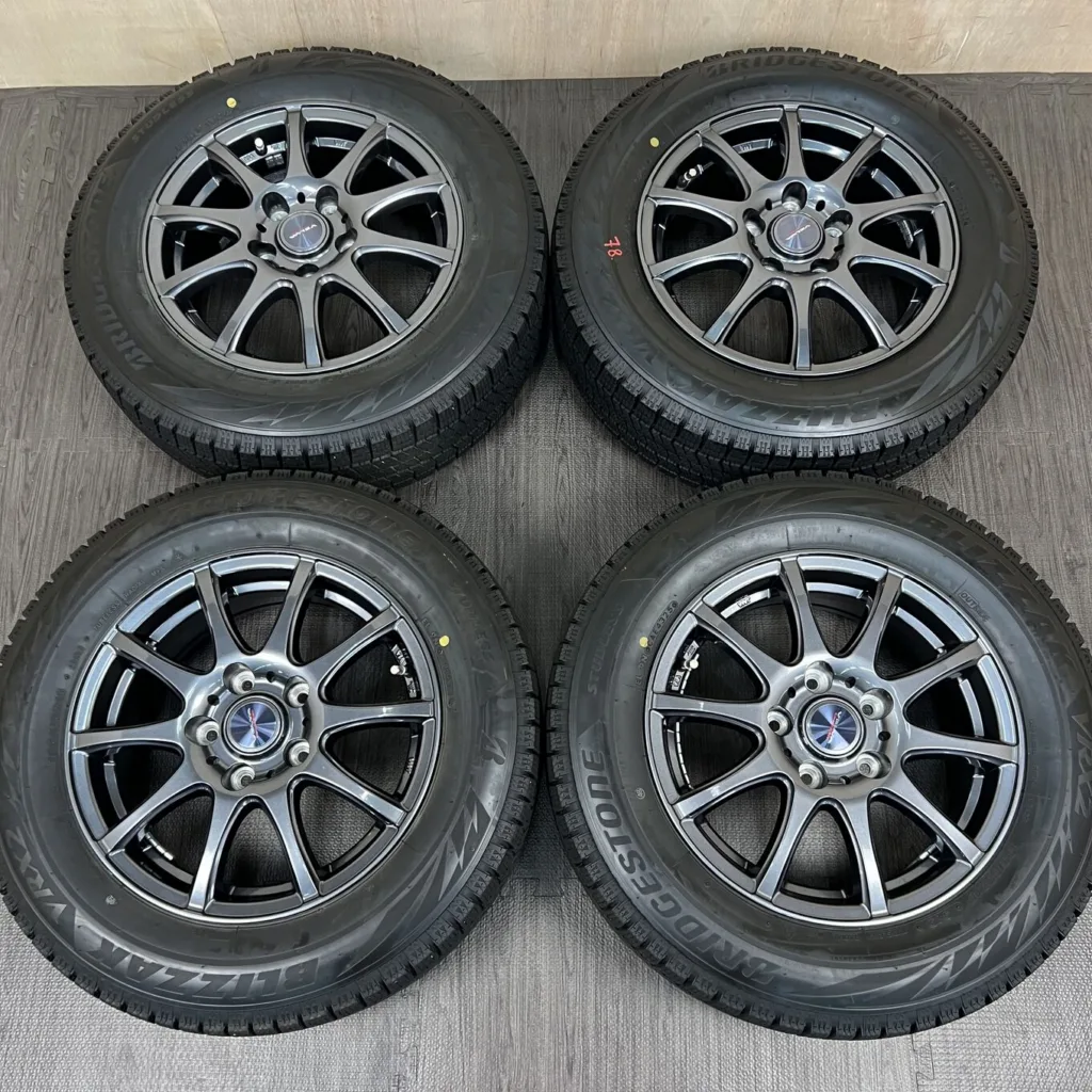 中古 WEDS VELVA CHARGE ホイール 15×6.0J PCD 5x114.3 ET43 #78D40426の実物写真（1枚目）