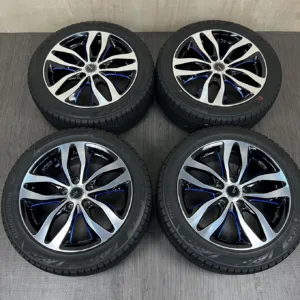 中古 BRIDGESTONE BALMINUM PREMIUM ホイール 17×7.0J PCD 5x114.3 ET45 #81D40426の実物写真(1枚目)