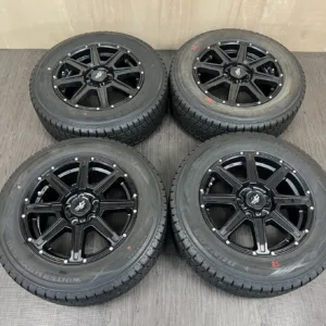 中古 BLACK FORCE ホイール 16×7.0J PCD 5x114.3 ET35 #85D40426の実物写真（1枚目）