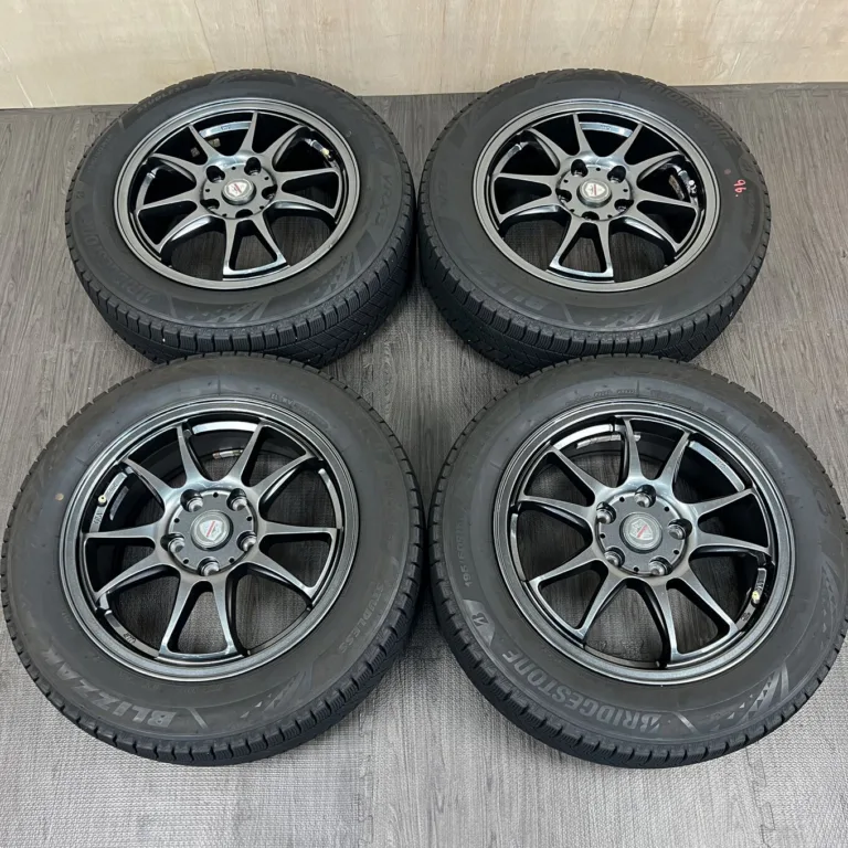 中古 ESTROSA ホイール 16×6.5J PCD 5x114.3 ET45 #96D40426の実物写真（1枚目）