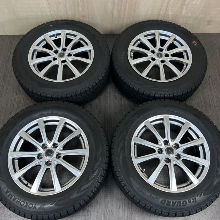 中古 YOKOHAMA MILLOUS ホイール 17×7.0J PCD 5x114.3 ET38 #107D40426の実物写真（1枚目）