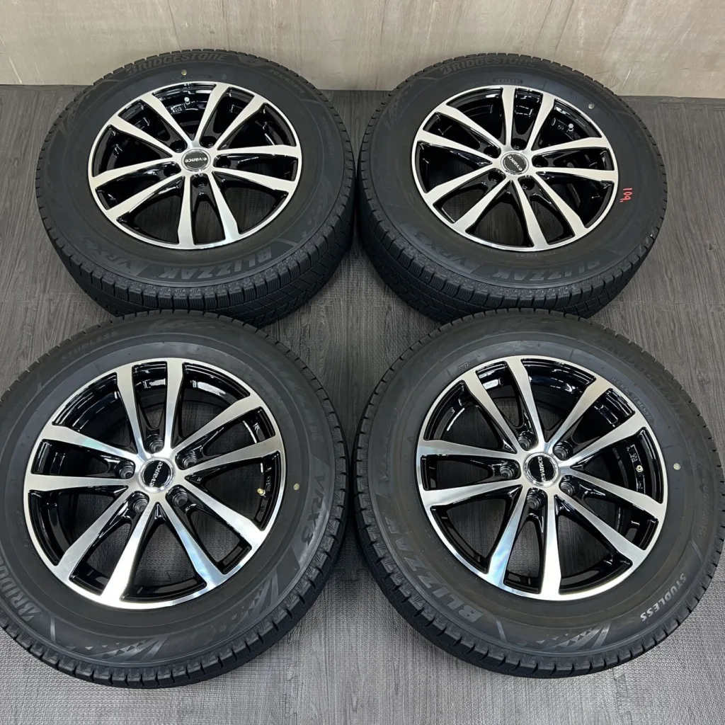 中古 E VANCE ホイール 16×6.5J PCD 5x114.3 ET50 #109D40426の実物写真（1枚目）