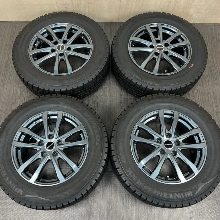 中古 LEBEN ホイール 16×6.5J PCD 5x114.3 ET40 #112D40426の実物写真（1枚目）