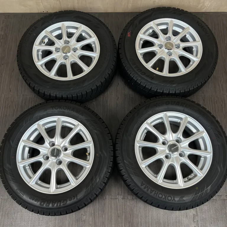 中古 BRIDGESTONE ECO FORME ホイール 14×5.5J PCD 4x100 ET39 #114D40426の実物写真（1枚目）