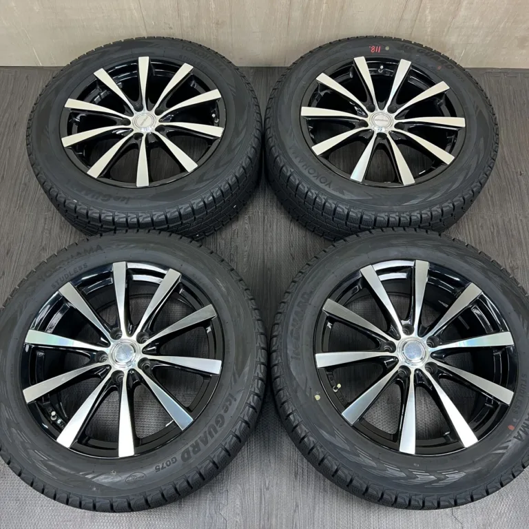 中古 DIANELLA ホイール 18×7.5J PCD 5x114.3 ET48 #118D40426の実物写真（1枚目）