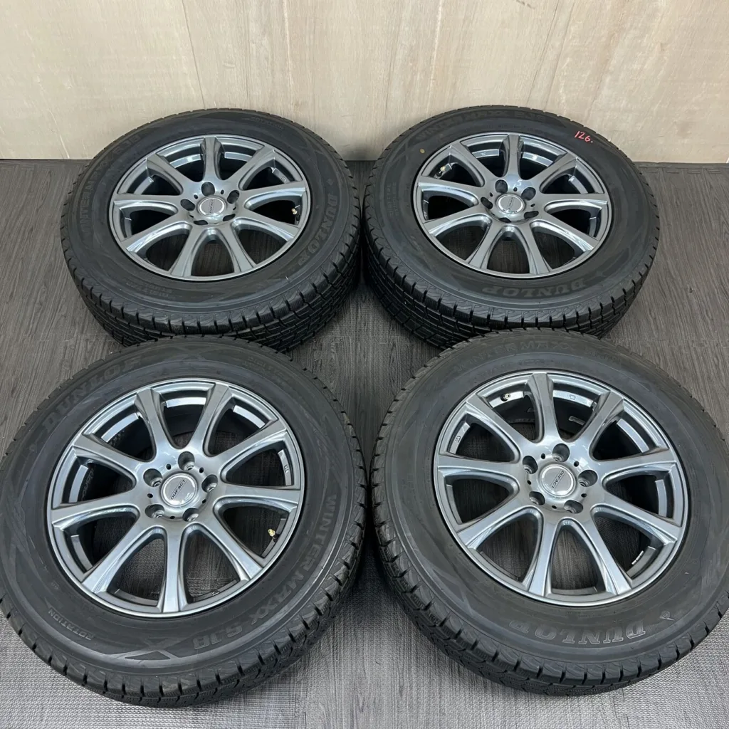 中古 DUFACT ホイール 17×7.0J PCD 5x114.3 ET38 #126D40426の実物写真（1枚目）