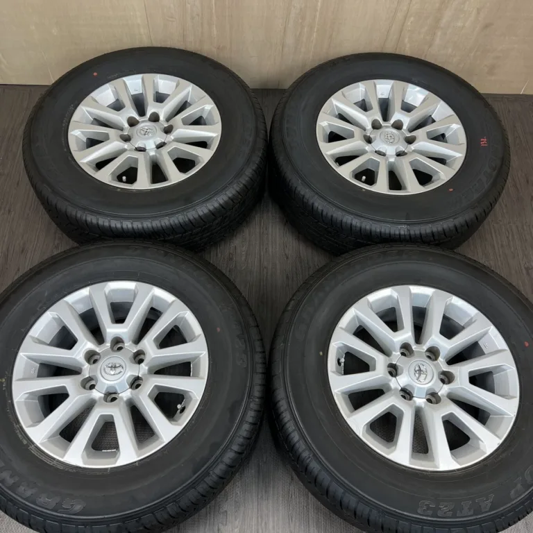 中古 トヨタ PRADO ホイール 18×7.5J PCD 6x139.7 ET25 #138D40426の実物写真（1枚目）