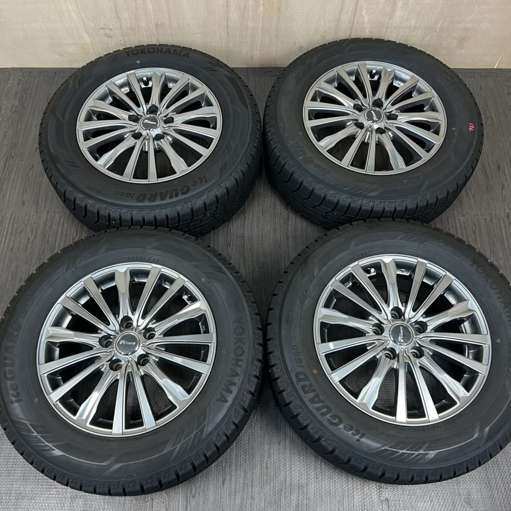 中古 TOPY SIBILLA NEXT NS ホイール 16×6.5J PCD 5x114.3 ET38 #136D40426の実物写真（1枚目）