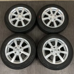 中古 スズキ ホイール 14×4.5J PCD 4x100 ET45 #139D40426の実物写真(1枚目)