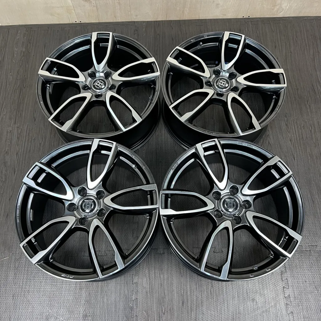 中古 RAYS H FULLCROSS RP5 ホイール 19×8.0J PCD 5x114.3 ET48 #149D40426の実物写真（1枚目）