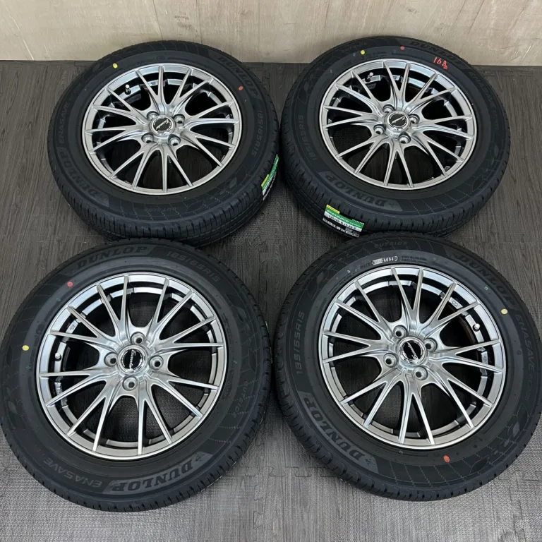 中古 HOT STUFF EXCEEDER ホイール 15×5.5J PCD 4x100 ET45 #168D40426の実物写真（1枚目）