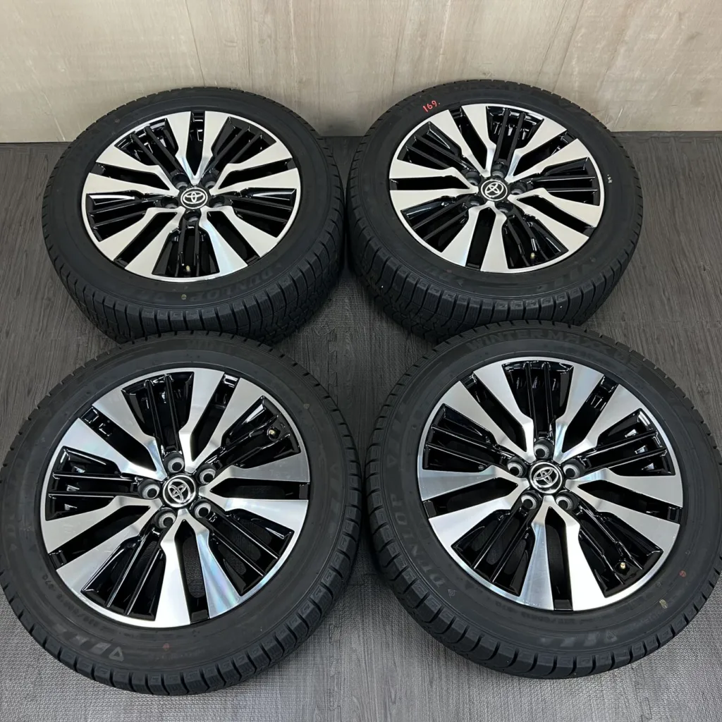 中古 トヨタ ALPHARD ホイール 18×7.5J PCD 5x114.3 ET45 #169D40426の実物写真（1枚目）