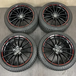 中古 トヨタ YARIS GR ホイール 18×8.0J PCD 5x114.3 ET45 #170D40426の実物写真(1枚目)