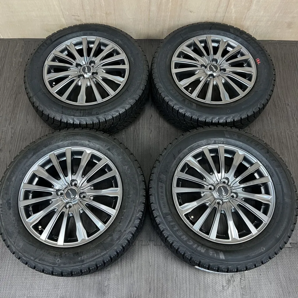 中古 TOPY SIBILLA NEXT WS ホイール 16×6.0J PCD 4x100 ET45 #186D40426の実物写真（1枚目）