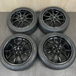 中古 G-SPEED ホイール 17×7.0J PCD 5x100 ET45 #190D40426の実物写真（1枚目）