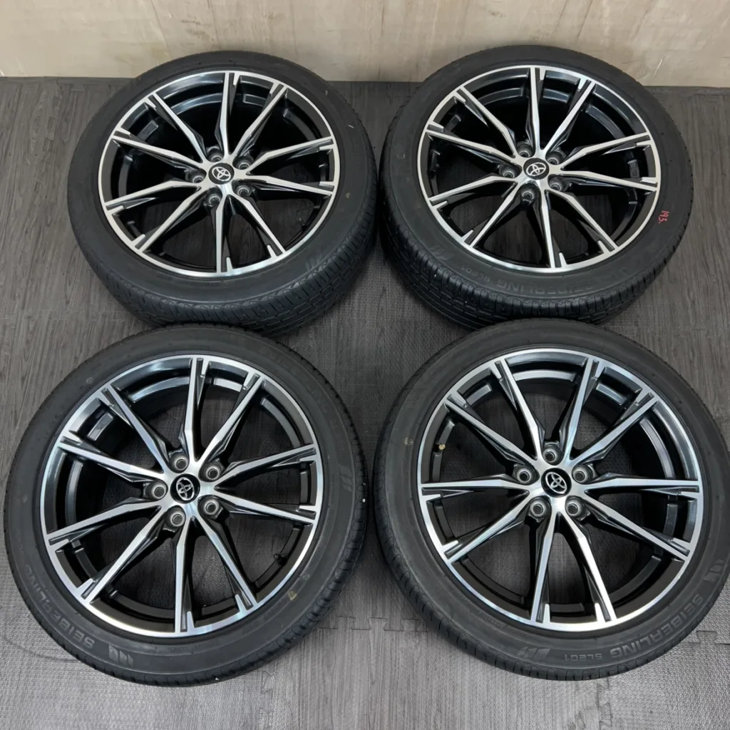中古 トヨタ ホイール 17×7.0J PCD 5x100 ET48 #193D40426の実物写真（1枚目）