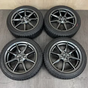 中古 マツダ ホイール 16×6.5J PCD 4x100 ET45 #201D40426の実物写真(1枚目)