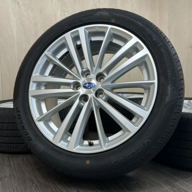 DUNLOP VEURO VE304 SUBARU Комплект шин и дисков 215/50 R17 артикул 122S40426