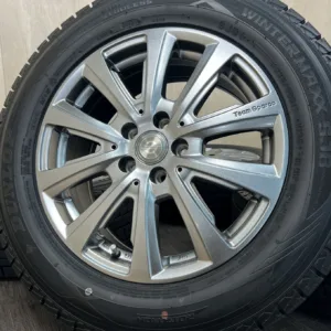 中古 DUNLOP WINTER MAXX SJ8 + TEAM SPARCO タイヤ・ホイールセット 235/60R17 · 17×7.0J PCD 5x108 ET50 #101S40426の実物写真(1枚目)