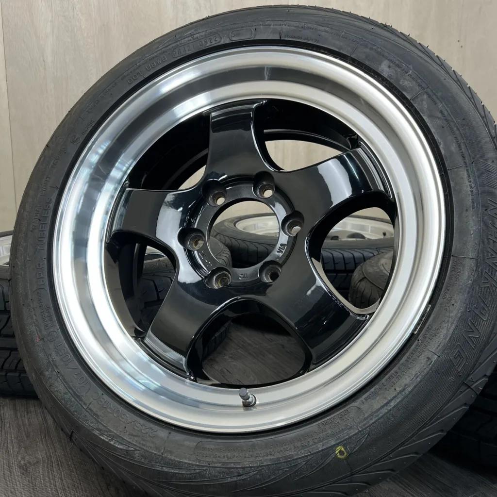 中古 NANKANG PASSION CD-20 + WORK XTRAP S1HC タイヤ・ホイールセット 225/50R18 · 18×8.0J PCD 6x139.7 ET35 #166S40426の実物写真（1枚目）