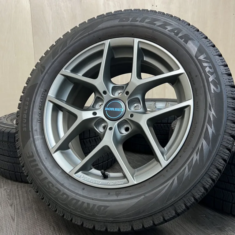 BRIDGESTONE BLIZZAK VRX2 BORBET Комплект шин и дисков 225/55 R16 артикул 187S40426