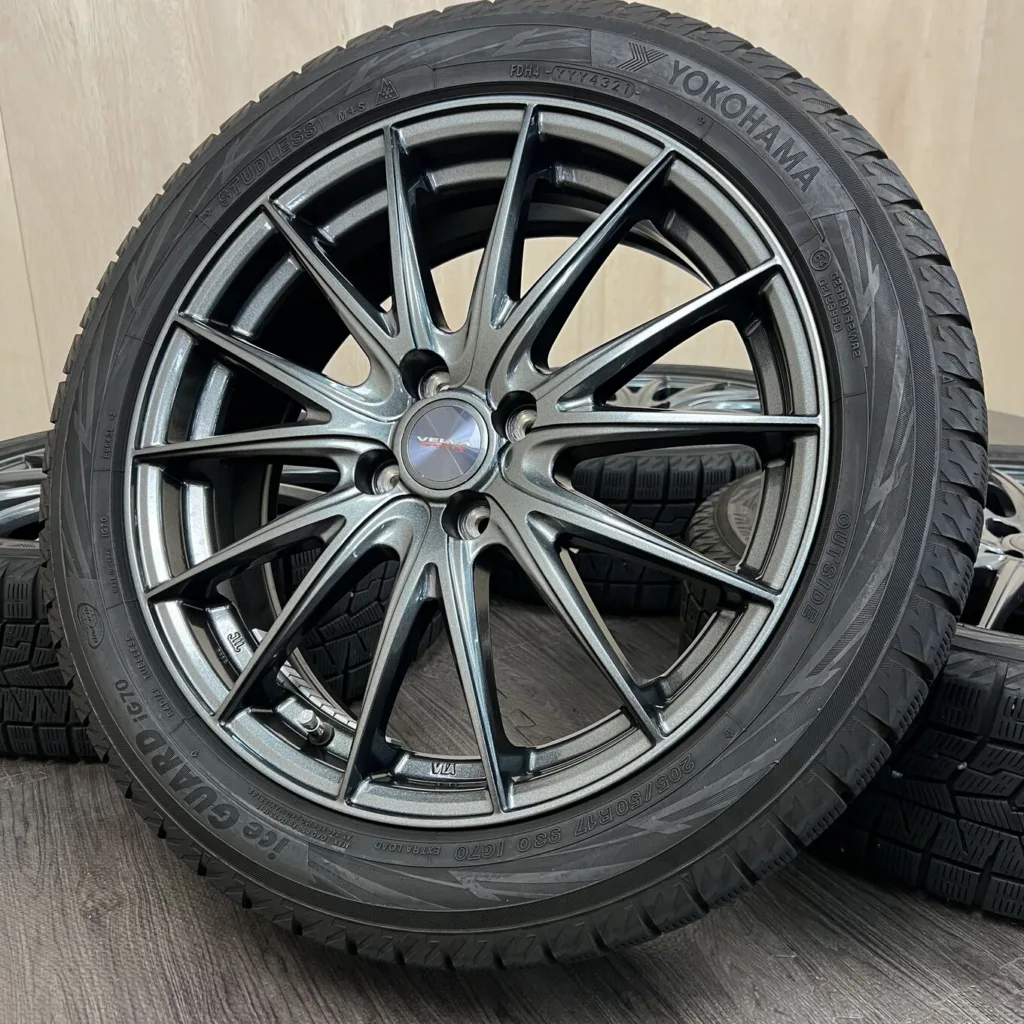 YOKOHAMA ICE GUARD IG70 WEDS VELVA SPORT Z Tyre and wheel set 205/50 R17 Item number 90S40426