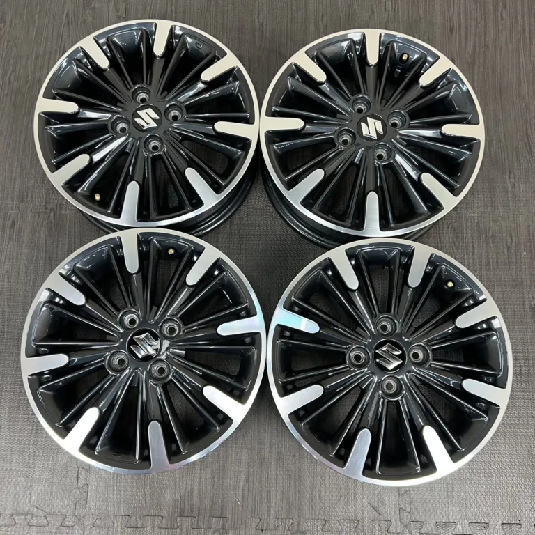 中古 スズキ MK53S ホイール 15×4.5J PCD 4x100 ET45 #0471AD000926の実物写真（1枚目）