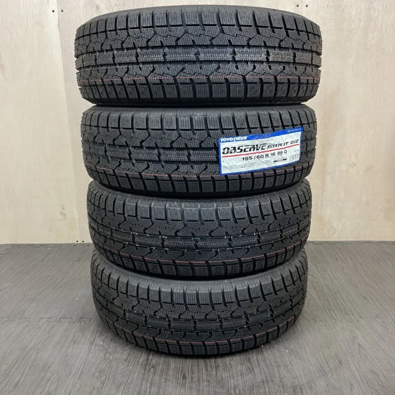 新品 TOYO OBSERVE GARIT GIZ 冬用タイヤ 195/60R16 #0191AT030926の実物写真（1枚目）