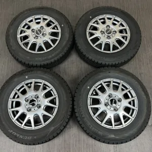 中古 DUNLOP MISTIERE ホイール 13×4J PCD 4x100 ET43 #0403AD000926の実物写真（1枚目）