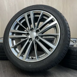 中古 DUNLOP ENASAVE EC204 + スバル XV, IMPREZA タイヤ・ホイールセット 205/50R17 · 17×7.0J PCD 5x100 ET48 #0324AS000926の実物写真(1枚目)