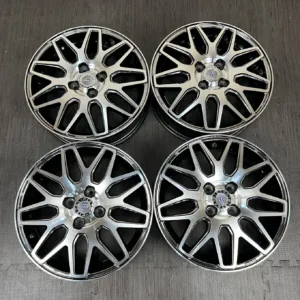 中古 WORK ホイール 16×5.0J PCD 4x100 ET43 #0074AD030926の実物写真（1枚目）