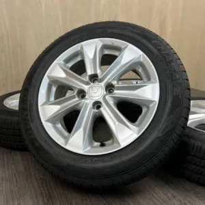 中古 DUNLOP ENASAVE EC204 + ホンダ FIT タイヤ・ホイールセット 175/65R15 · 15×5.5J PCD 4x100 ET45 #0413AS000926の実物写真(1枚目)