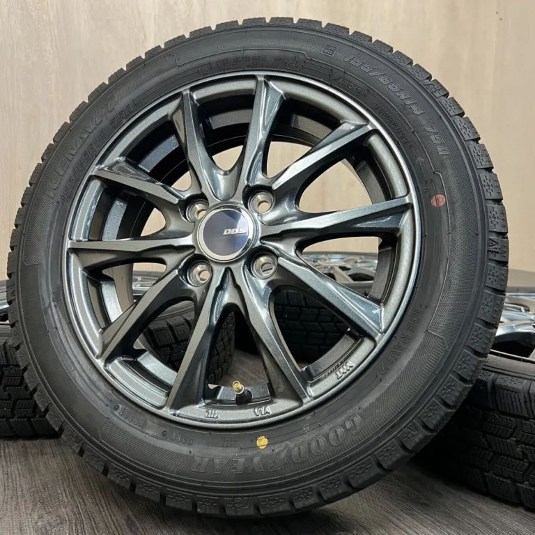 GOODYEAR ICE NAVI 7 BADX D.O.S. GAVIAL 3 Комплект шин и дисков 155/65 R14 артикул 0316AS000926