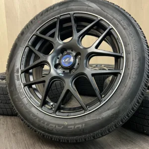 中古 NANKANG ICE ACTIVA AW-1 + WEDS LEONIS NAVIA 06 タイヤ・ホイールセット 195/60R17 · 17×6.5J PCD 4x100 ET42 #205S030426の実物写真(1枚目)