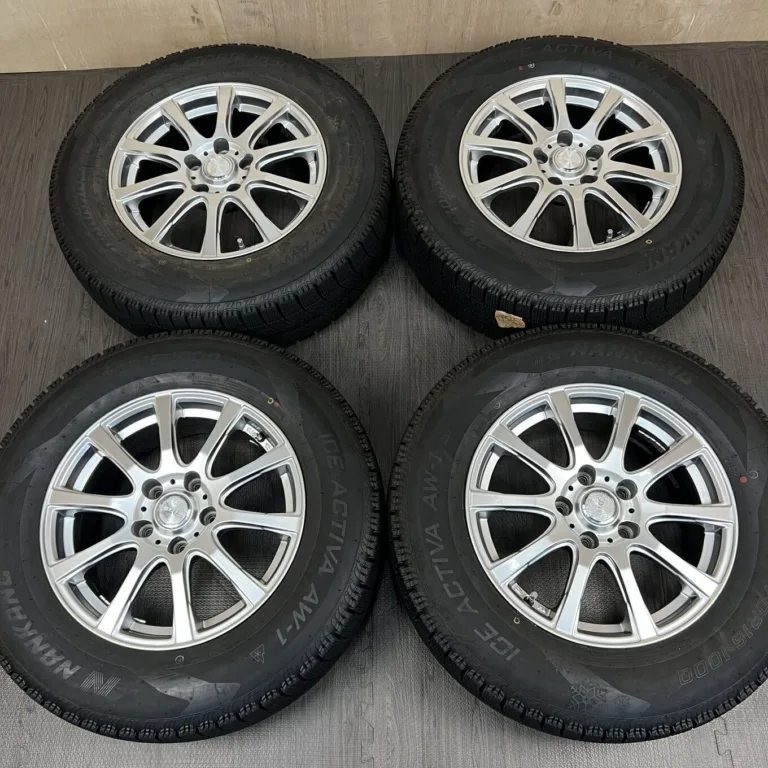 中古 YOKOHAMA LAYCEA ホイール 16×6.5J PCD 5x114.3 ET38 #0015AD020926の実物写真（1枚目）