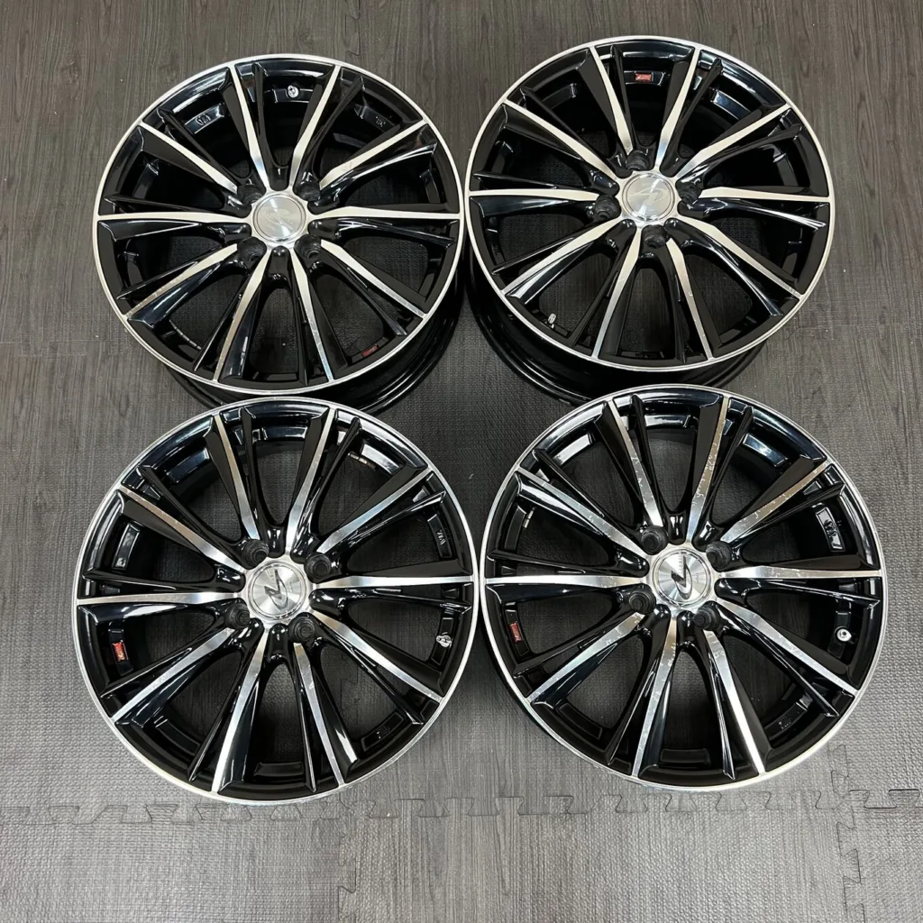 中古 WEDS LEONIS ホイール 16×6.0J PCD 4x100 ET42 #0057AD020926の実物写真（1枚目）