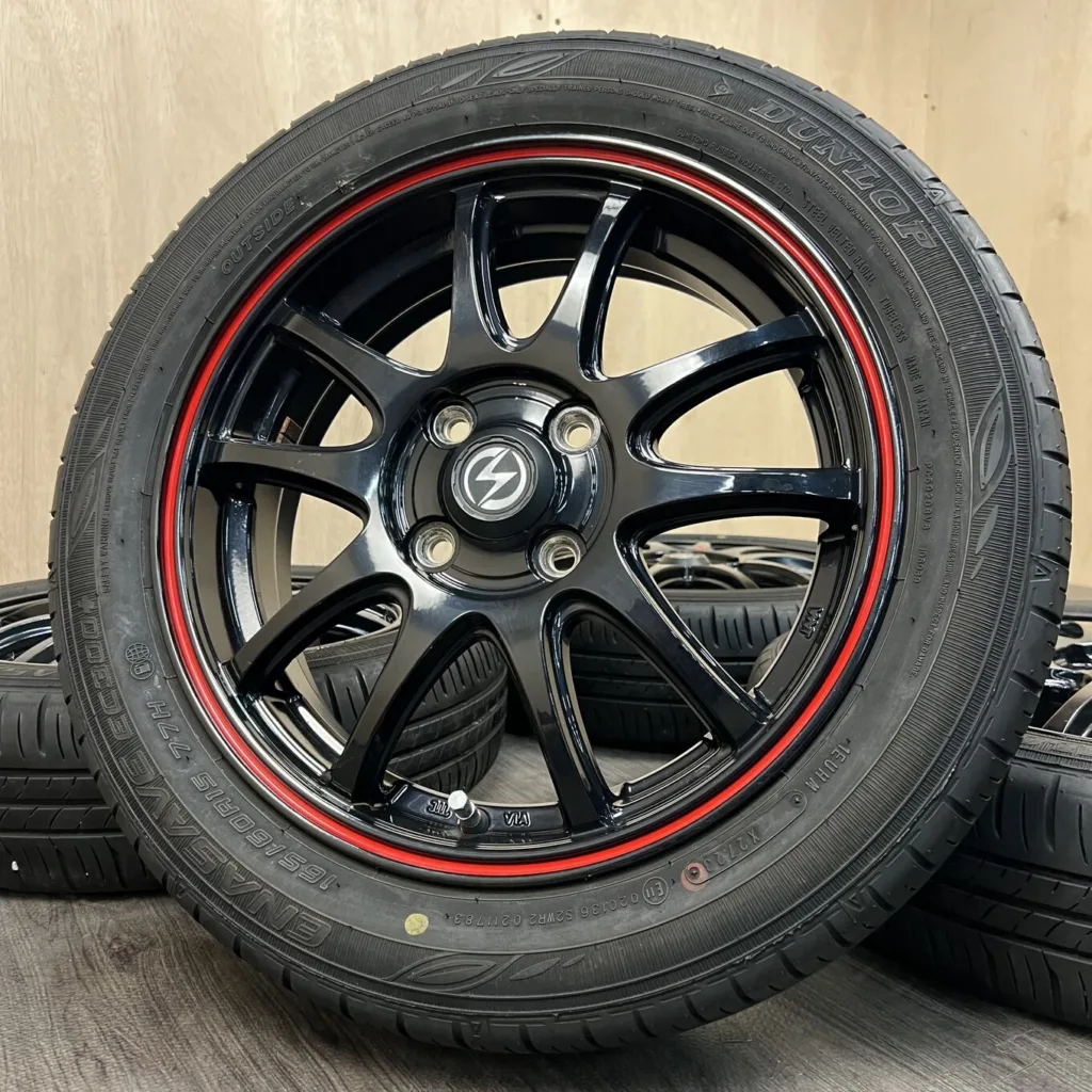 DUNLOP ENASAVE EC300+ BADX S-HOLD Tyre and wheel set 165/60 R15 Item number 0010AS020926