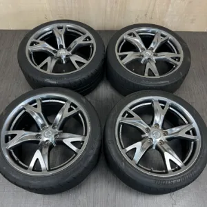 中古 日産 FAIRLADYZ 370Z 40TH ANNIVERSARY ホイール 19×9.0J PCD 5x114.3 ET47 #0029AD070926の実物写真（1枚目）