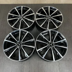 中古 MERCEDES-BENZ B W246 ホイール 18×7.5J PCD 5x112 ET50 #0056AD030926の実物写真(1枚目)