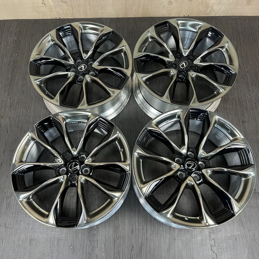 中古 レクサス LC ホイール 20×8.5J PCD 5x120 ET25 · 後輪 9.5J ET25 #0034AD090926の実物写真（1枚目）