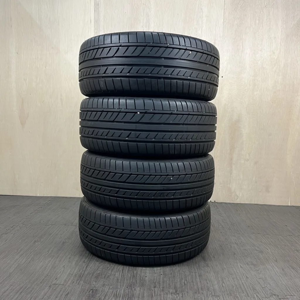 中古 GOODYEAR EAGLE LS EXE サマータイヤ 前輪 225/45R18 / 後輪 255/40R18 #0475AT000926の実物写真（1枚目）