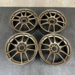 中古 WORK EMOTION CR-K ホイール 18×7.5J PCD 5x114.3 ET48 #0468AD000926の実物写真（1枚目）