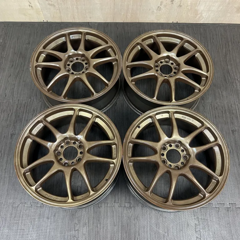 中古 WORK EMOTION CR-K ホイール 18×7.5J PCD 5x114.3 ET48 #0468AD000926の実物写真（1枚目）