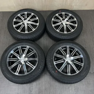 中古 WORK PROMISING ホイール 15×5.5J PCD 4x100 ET50 #203D020426の実物写真（1枚目）