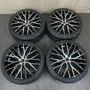 新品 AME STEINER ホイール 19×8.5J PCD 5x114.3 ET35 #195D40426の実物写真(1枚目)