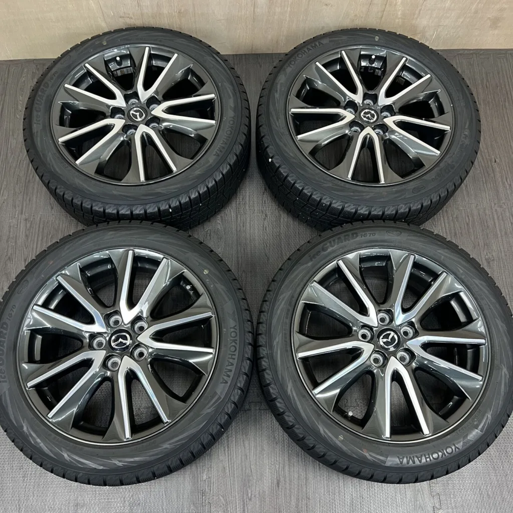 中古 マツダ ホイール 18×7.0J PCD 5x114.3 ET50 #0285AD030926の実物写真（1枚目）