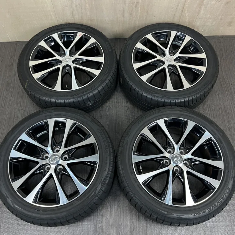 中古 トヨタ ESTIMA ホイール 18×7.0J PCD 5x114.3 ET51 #0284AD030926の実物写真（1枚目）