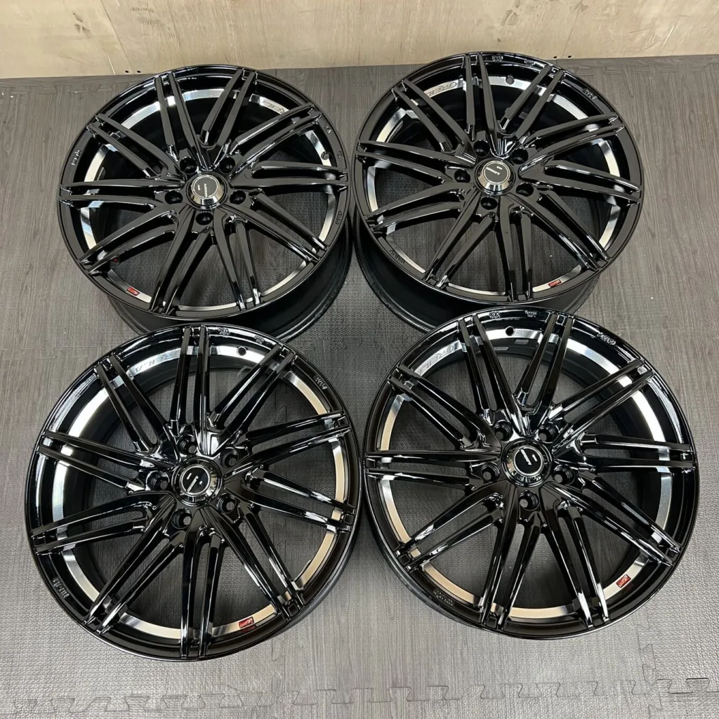 中古 WEDS LEONIS GREILA ホイール 18×7.0J PCD 5x114.3 ET47 #0092AD050926の実物写真（1枚目）