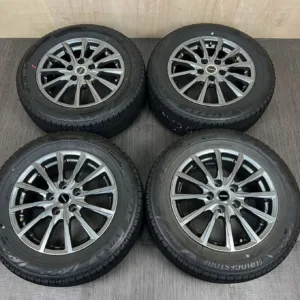 中古 BS BALMINUM ホイール 16×6.5J PCD 5x114.3 ET39 #0313AD000926の実物写真（1枚目）