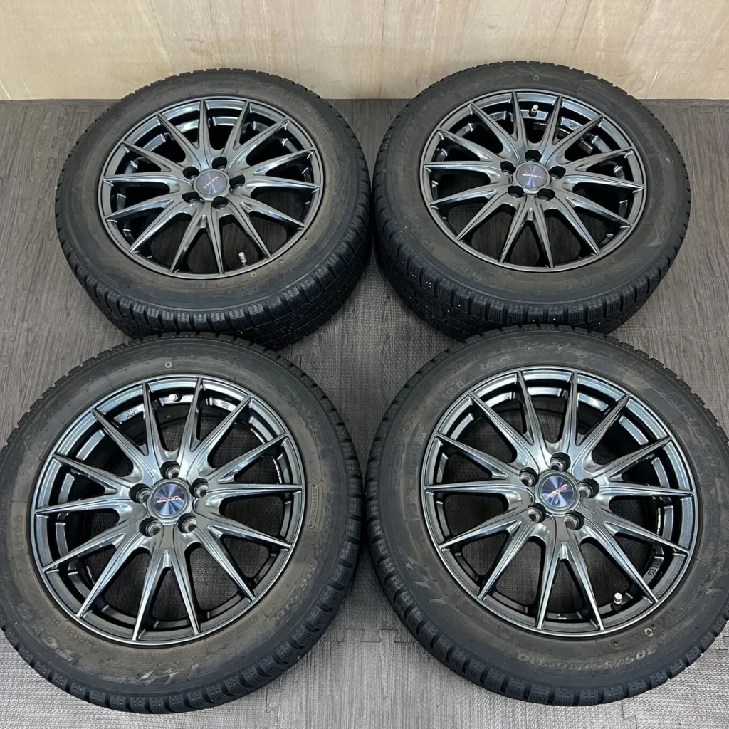中古 WEDS VELVA SPORT 2 ホイール 16×6.5J PCD 5x100 ET47 #0328AD000926の実物写真（1枚目）
